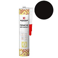 Герметик ecoroom для паркета AS-21 акриловый, венге, 310 мл, картридж